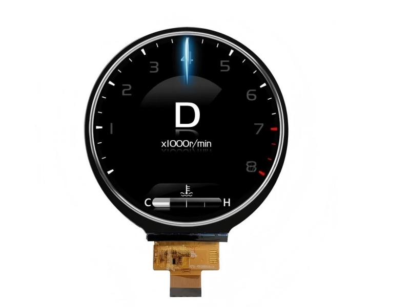 4 Inch Round LCD