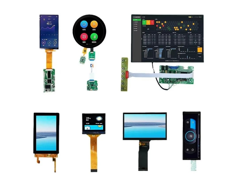 LCD com placa de driver