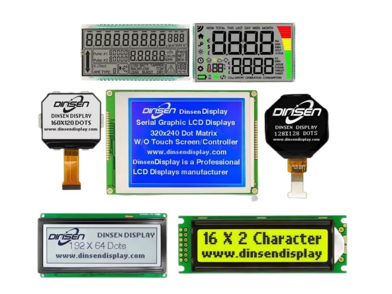 LCD monocromático